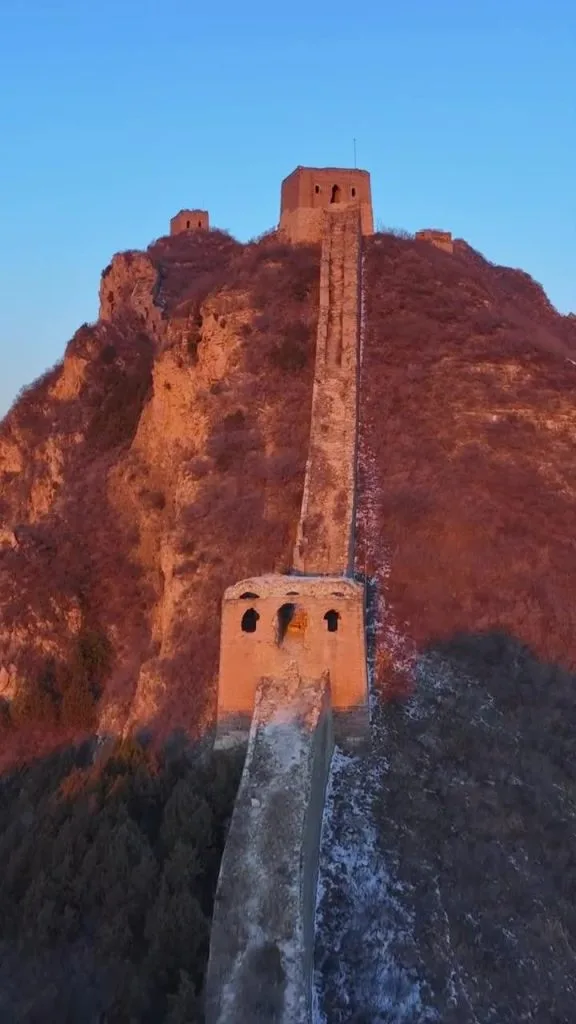 Wohushan Great Wall wild mountain section