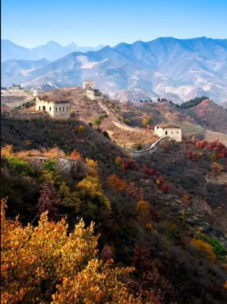 Exploring the Great Wall of China in October