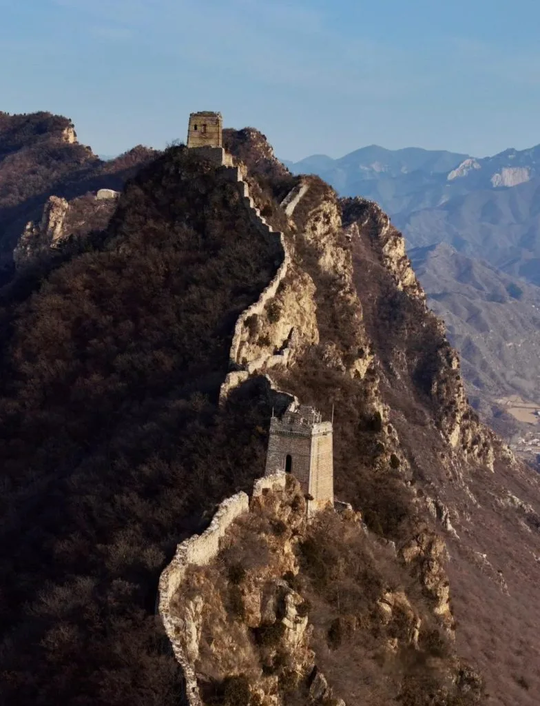 Gubeikou Great Wall unrestored mountain section
