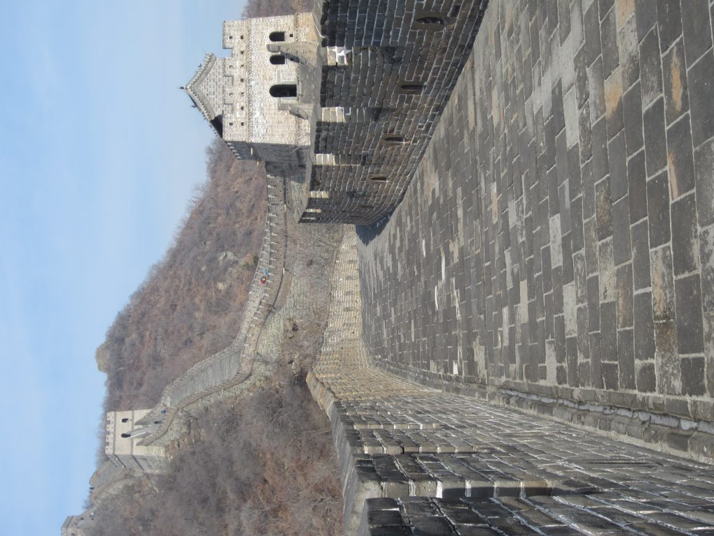 The visitor center entrance at Mutianyu Great Wall