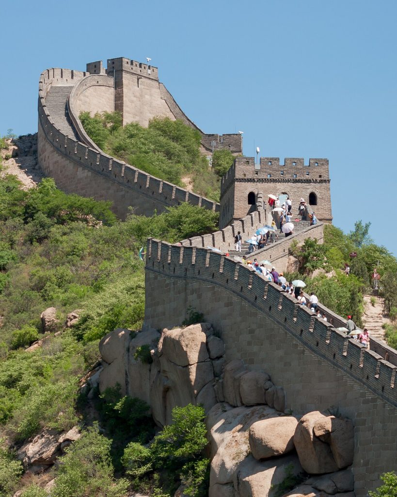 Badaling Great Wall tower and mountain path