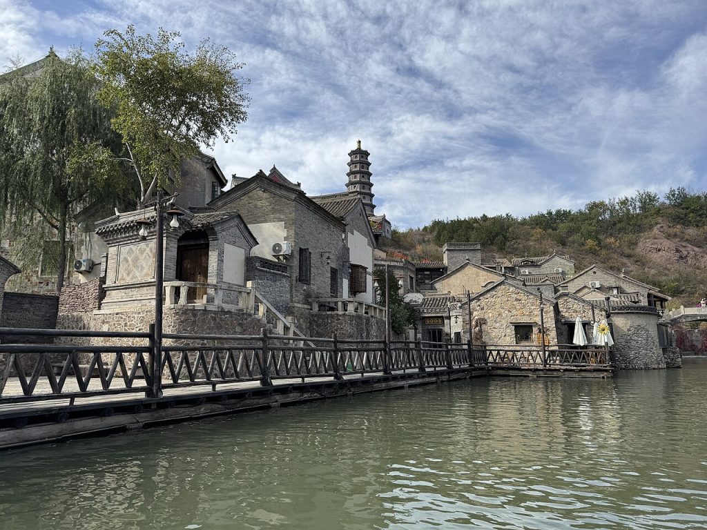 Historic-style buildings in Gubei Water Town