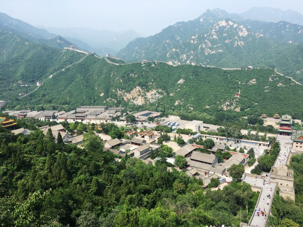 A view across Juyongguan Great Wall